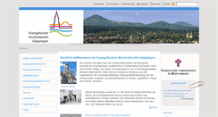 Desktop Screenshot of ev-kirche-goeppingen.de